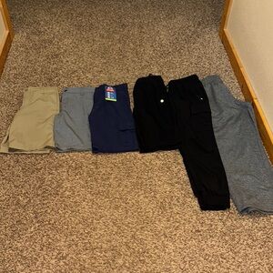 Lot of boys size large shorts and sweats